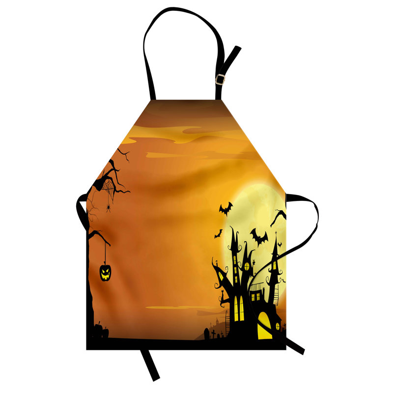 Halloween No Pattern Bib Apron