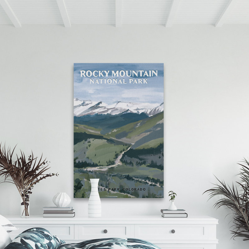 Estes Park, Colorado II - impression sur toile tendue, H 30 po x l 20 po x P 1,5 po