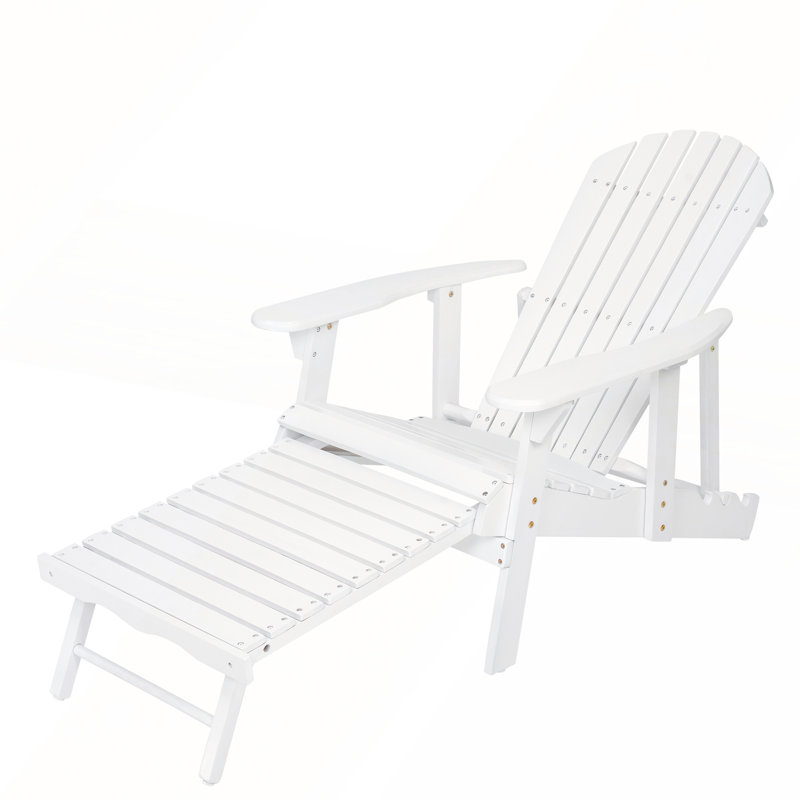 Rustic Acacia Wood Chair with Foldable Design for Outdoor Comfort and Durability
