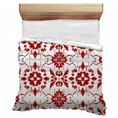 Édredon damassé en microfibre / polyester