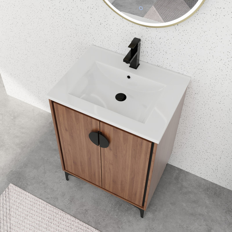Destan 24" Single Bathroom Vanity with Top