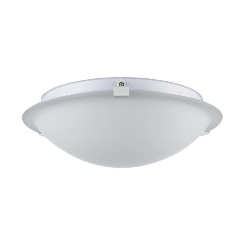 Plafonnier encastré 2 lumières 12 po Braydon, blanc