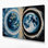 Art sur toile gris