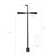 12 X 32 X 1.2" 2 in 1 Water Metre Key with Lid Opener Contractor Grade T-Handle - Curb Valve Key Wrench Tool for Curb Main Water Shutoff Valve