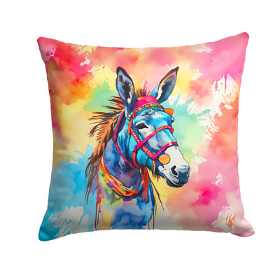 Hippie Animals Other/No Pattern Throw Pillow