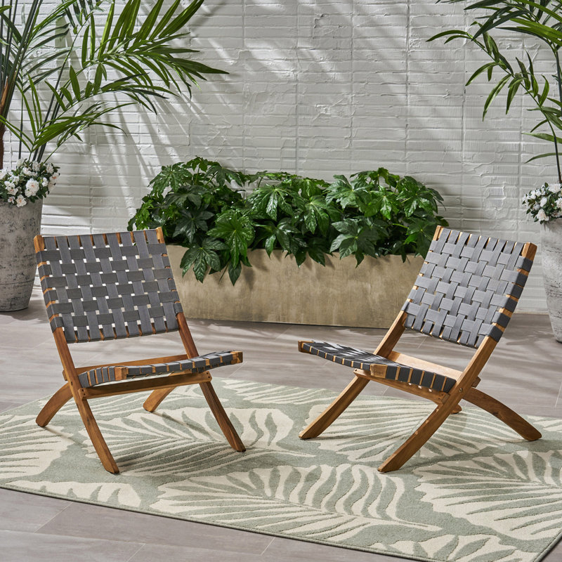 Ensemble de 2 chaises pliantes HUNTSVILLE