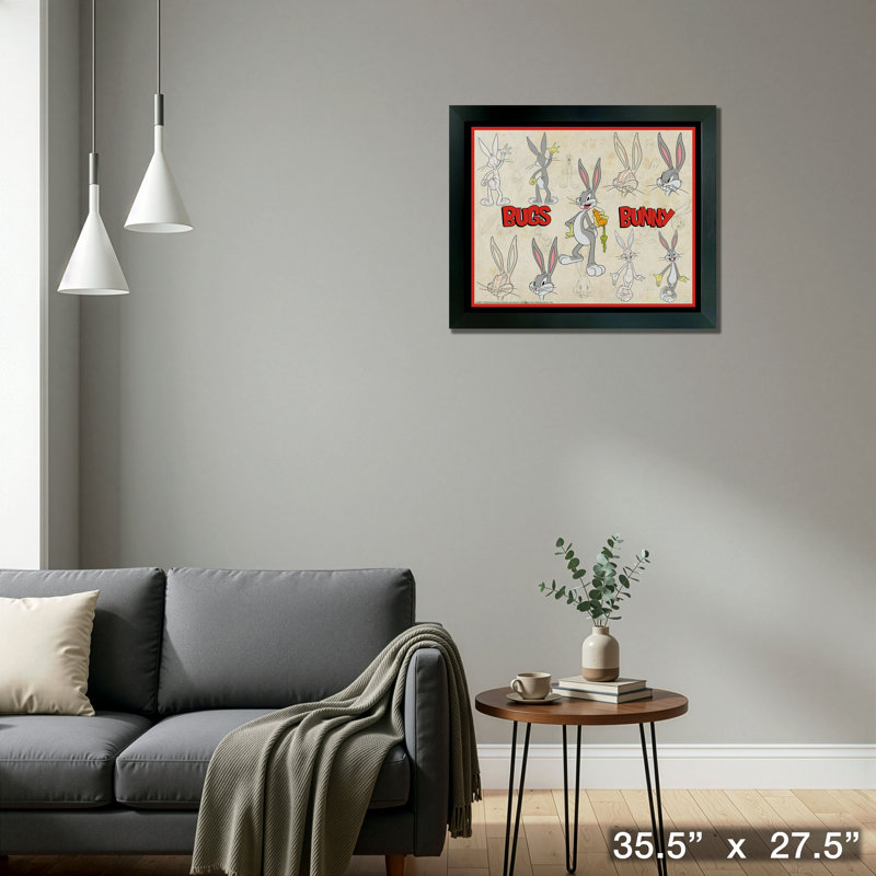 Croquis encadrés Bugs Bunny