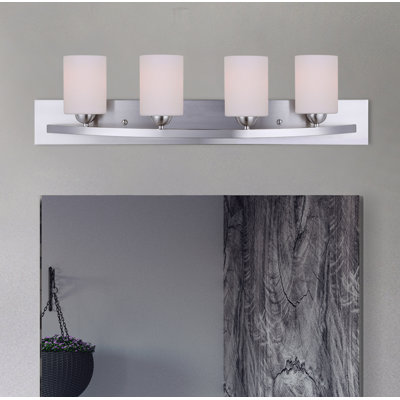 Luminaire à 4 lumières pour meuble-lavabo Custer