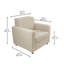 Chaise d'extérieur avec Sunbrella - sable Spectrum-124917235