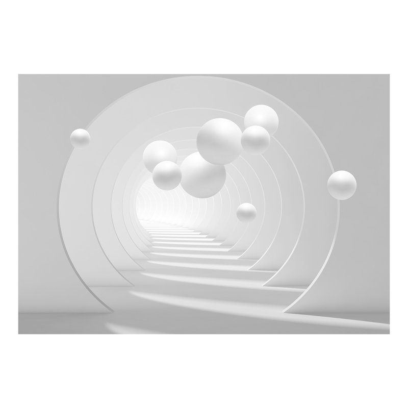 Non-Pasted Abstract Wallpaper Roll, 96.5" L x 137.8" W