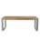 Othello Mango Rectangular Solid Wood Top Dining Table