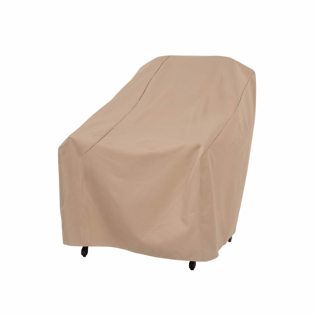 Modern Leisure Basics Patio Chair Cover, 33"L x 34"W x 31"H, Khaki Rebrilliant