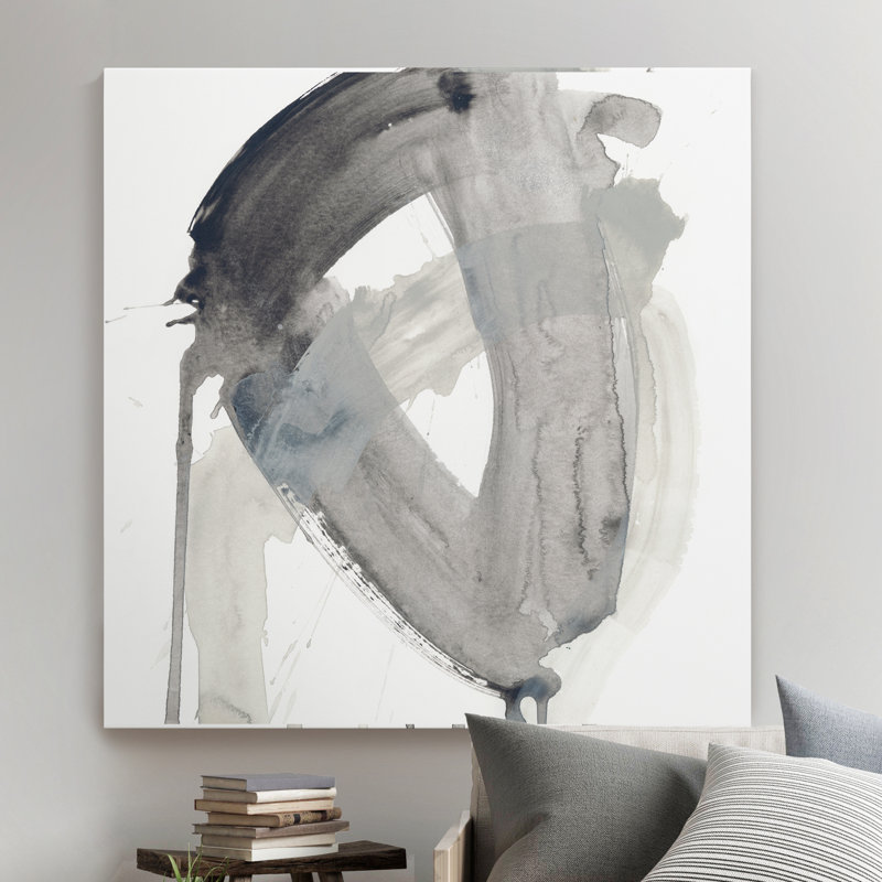 «Swath III», peinture sur toile, H 32 po x l 32 po x P 1 po, Toile tendue