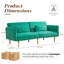 2 Seater Sofa Bed-1015638820