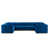 Velours bleu marine est en rupture de stock