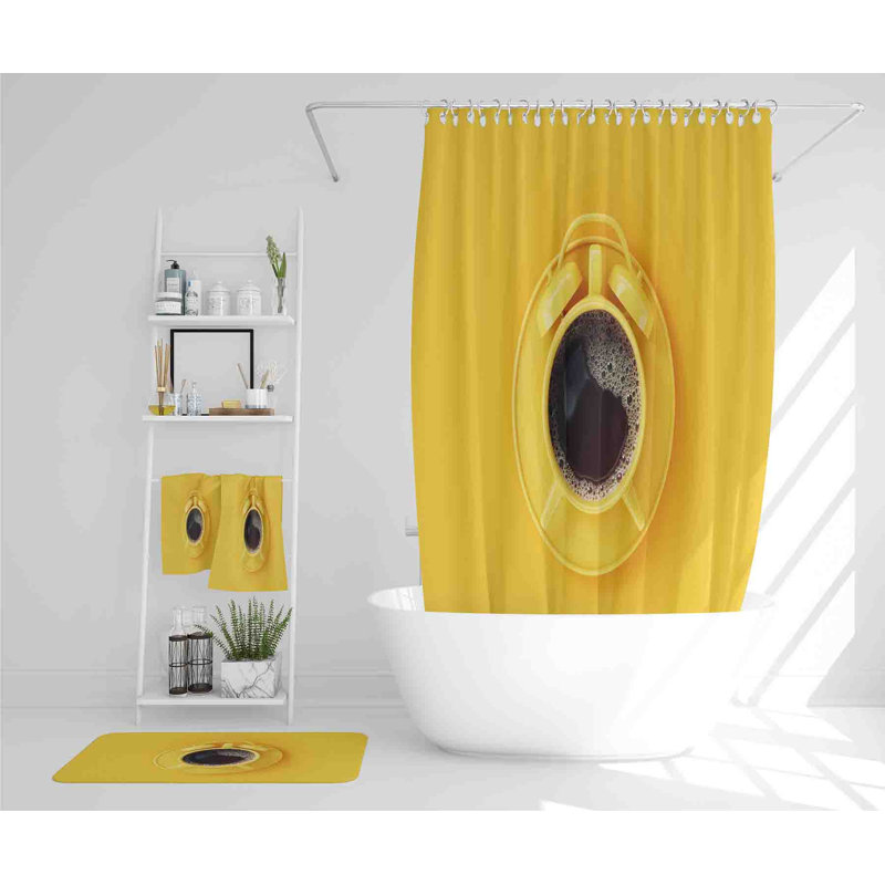 Neissa Polyester Shower Curtain Set