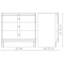 Sienna 3-Drawer Side Table