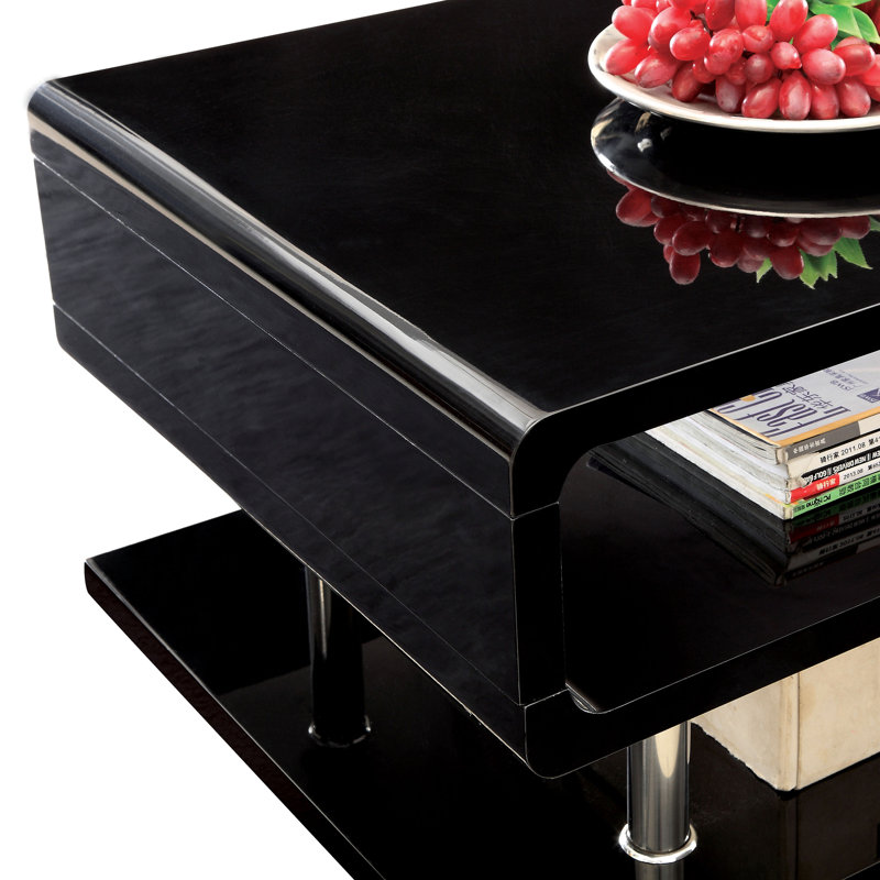 Gethin Single Coffee Table, Black