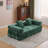 Dark 3 Foldable Futon With Pillow Back Support, Armrest, And Chenille Fabric, No Assembly Required Convertible Floor Couch Memory Foam Filler, For Relaxation-1902679570