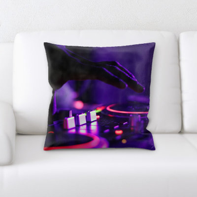 Coussin décoratif de couleurs vives