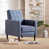 Dark Blue Polyester Blend