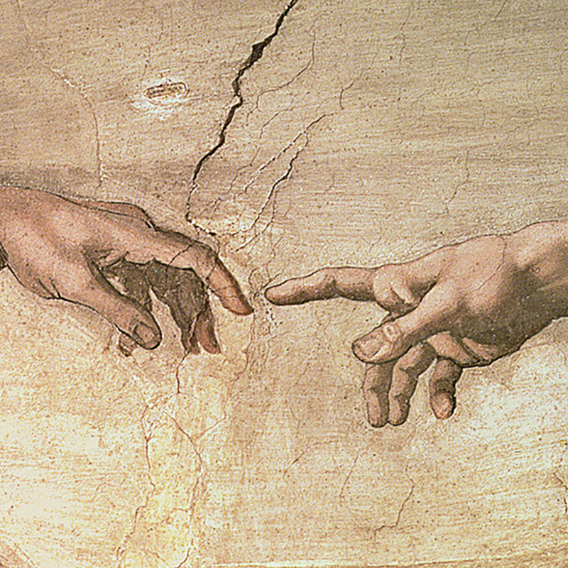Creation, 1508-1512 Print by Michelangelo Buonarroti, 38.25" H x 55.25" W x 1.875" D