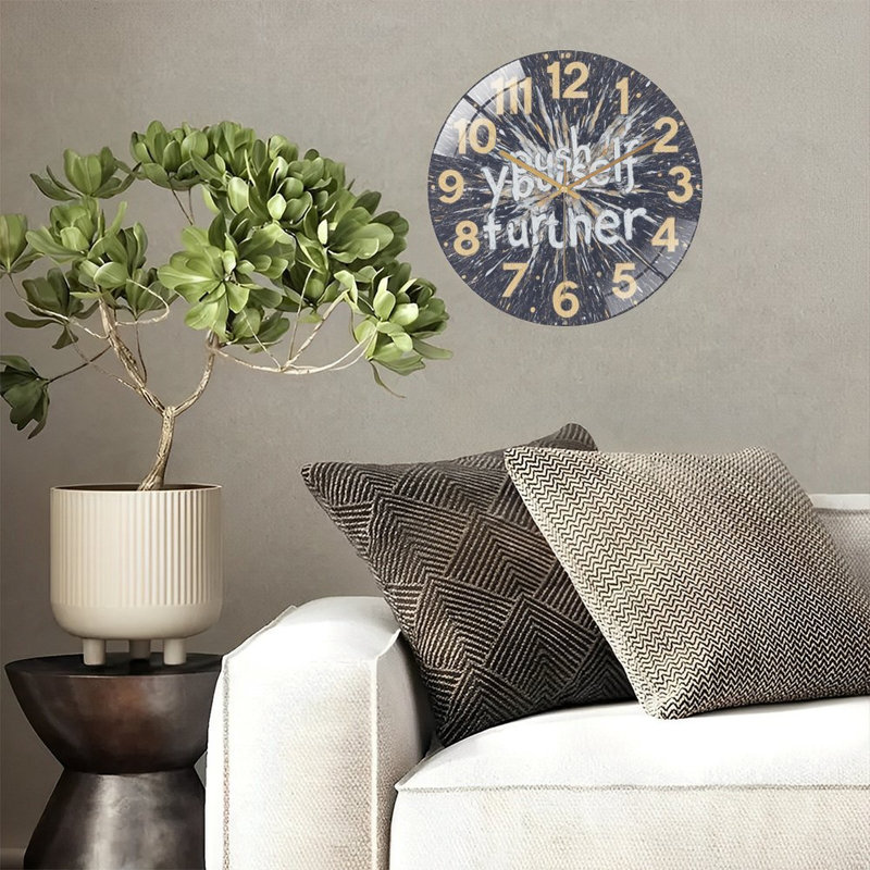 Horloge murale 12 po