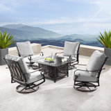 Traci Outdoor 5 - Piece Conversation Set