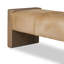 Knox Leather Bench