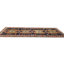 Tapis oriental tribal prune 4 x 10 One-of-a-Kind
