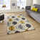 Hong Kong area rug Hand Tufted Rectangle Grey/Yellow