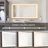 Aluminum Rectangle LED Wall Mirror-86758174