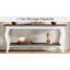 Console 70,9 po avec 2 tablettes