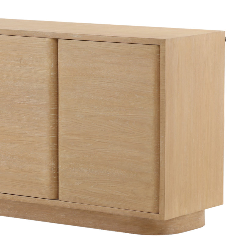 Zay Sideboard Light Natural, 32" H x 84" W x 18" D