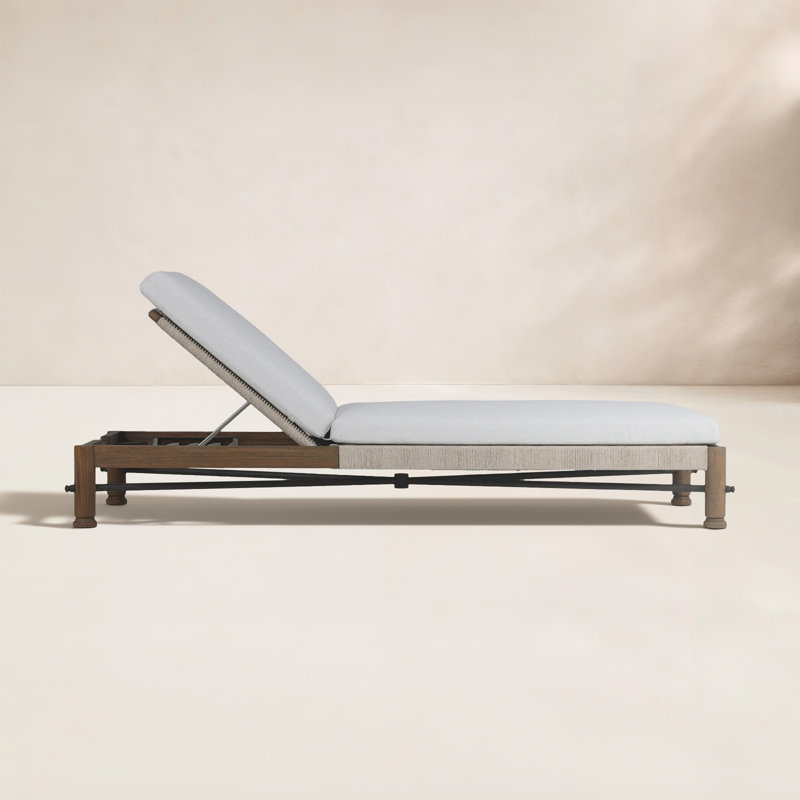 Finnegan Outdoor Chaise, Alessi Linen