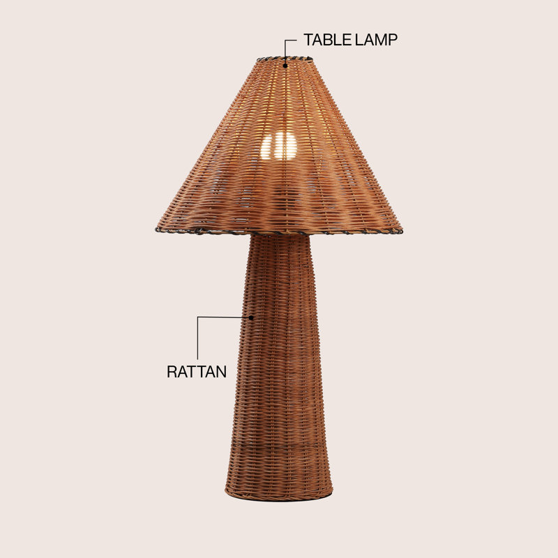 Lampe de table DEL 26,5 po Kara
