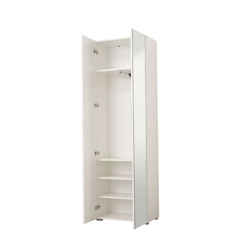 Nazifa 2 Door Manufactured Wood Wardrobe