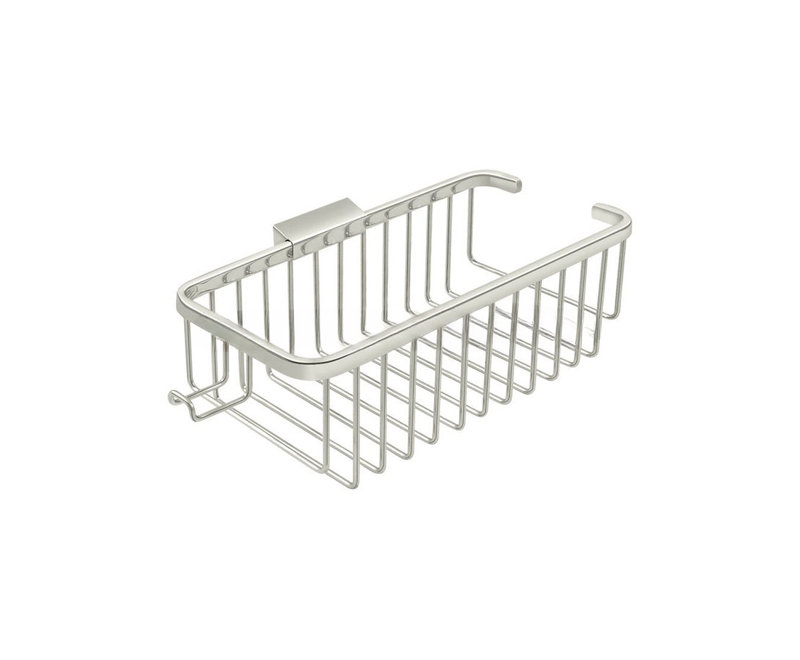 Shower Basket, Polished Nickel