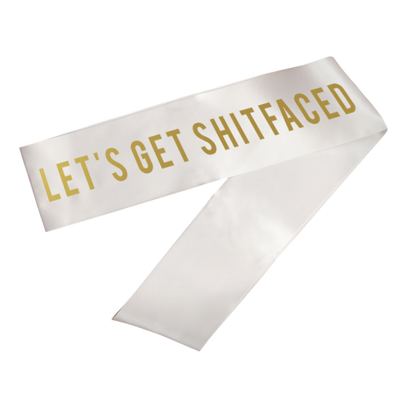 Ceinture de fête d'anniversaire amusante