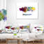 Vancouver Skyline - Coussin décoratif imprimé paysage urbain