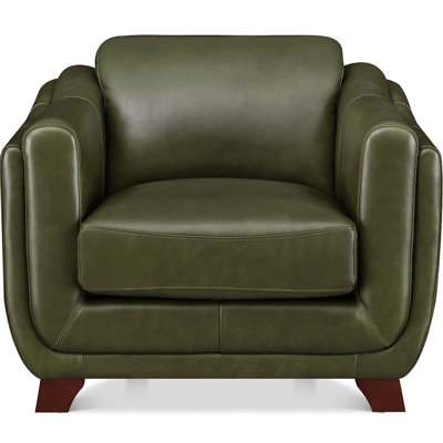 Cactier Top Grain Leather Chair