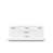 Alpine White/White Glass/Chrome