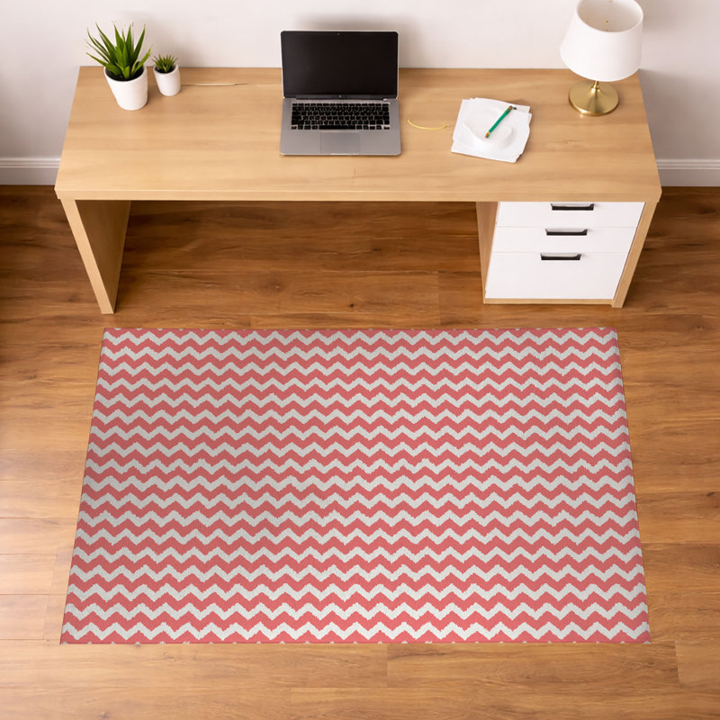 Tapis de bureau Chevy, L 84 po x P 60 po, Vieux rose