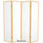 70.25" x 70" Eudes Shoji 5 Panel Room Divider-1733723574-1667638487