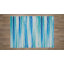 Tapis ivoire et bleu tissé à la machine Madelyn-1520305253