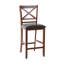 Tabouret de comptoir en bois massif de 25 po Covarrubias-261021957