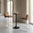 Auray Bar Height 23.8" Pedestal Dining Table-478205923-535402708
