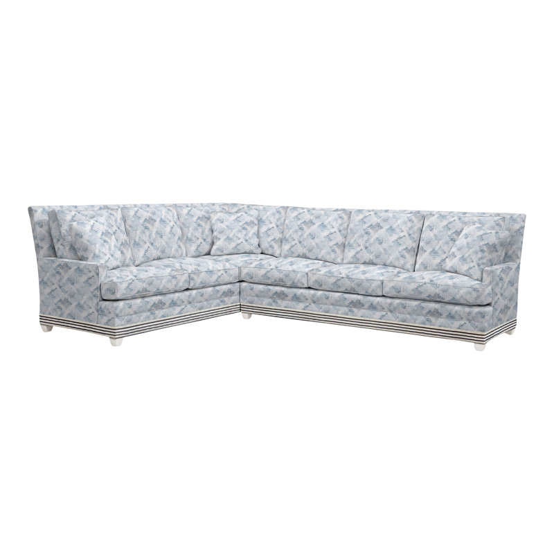 Riverside Chaise Sectional, Callaloo Cotton, No, Casa Blanca