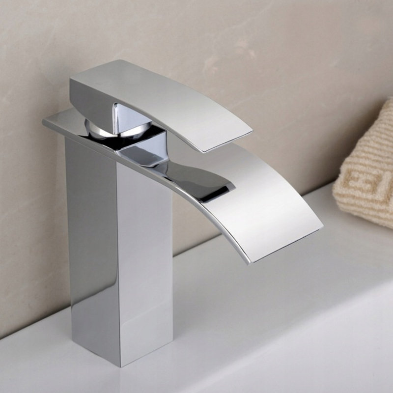 Stm Washbasin Faucet Countertop Waterfall Chrome Wt0770
