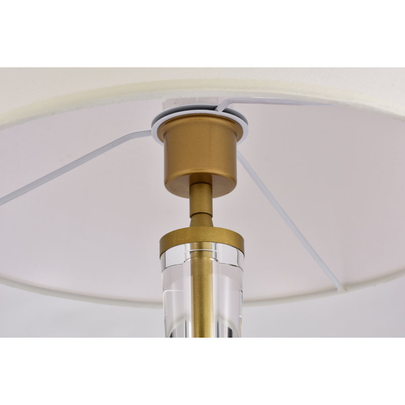 Lampe de table transparente 23 po